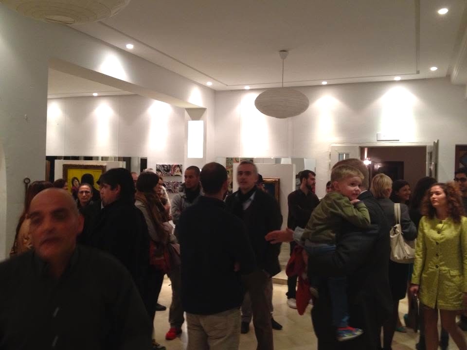 Femmes d’abord · Exhibition opening, selected moment 14