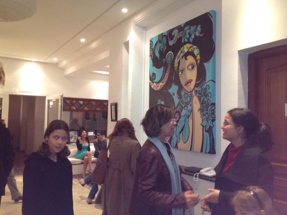 Femmes d’abord · Exhibition opening, selected moment 15