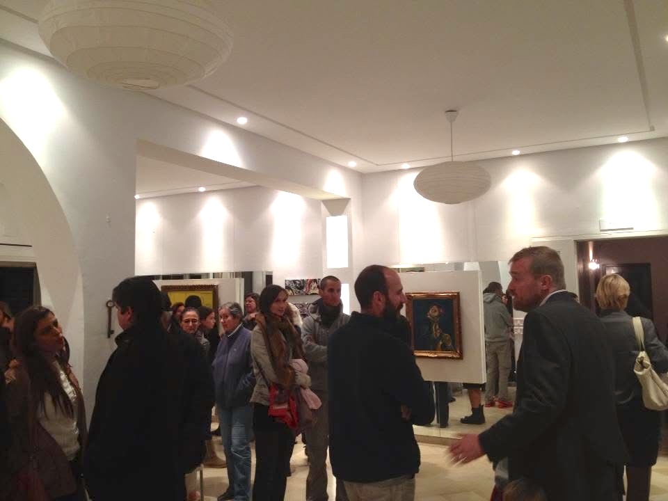 Femmes d’abord · Exhibition opening, selected moment 16